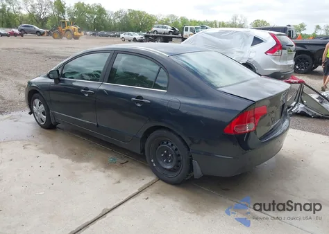2006 Honda Civic Lx из США, поврежденный, VIN 1HGFA16566L011741